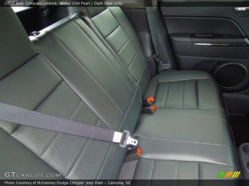 Winter Chill Pearl / Dark Slate Gray 2013 Jeep Compass Limited