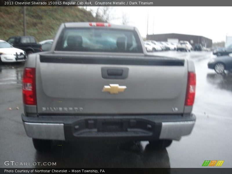 Graystone Metallic / Dark Titanium 2013 Chevrolet Silverado 1500 LS Regular Cab 4x4