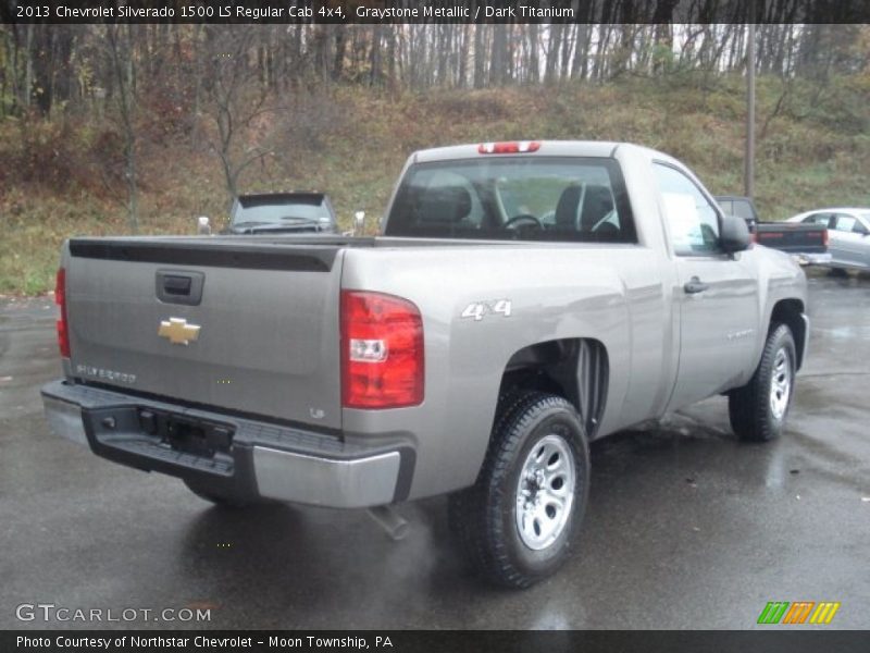Graystone Metallic / Dark Titanium 2013 Chevrolet Silverado 1500 LS Regular Cab 4x4