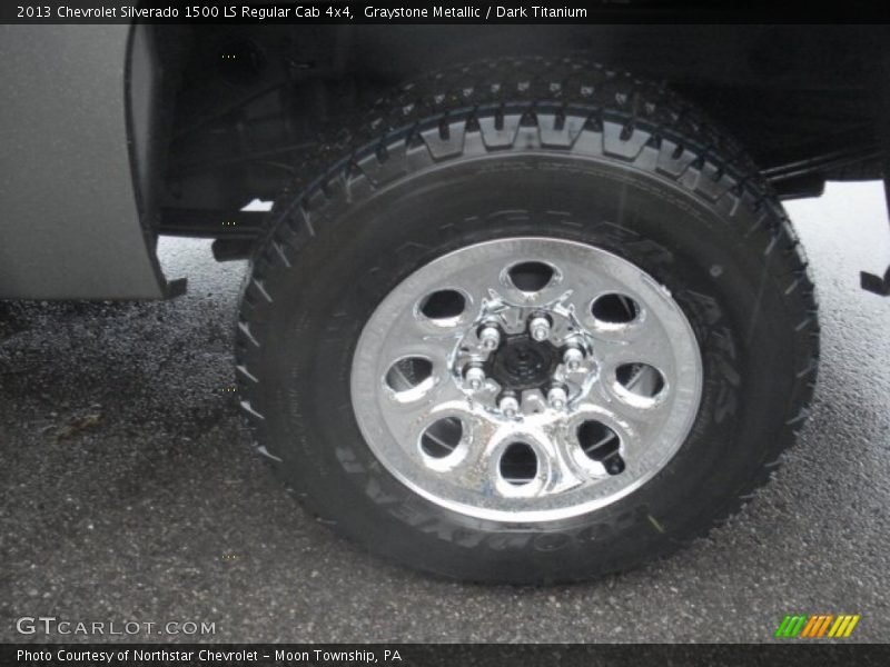 Graystone Metallic / Dark Titanium 2013 Chevrolet Silverado 1500 LS Regular Cab 4x4