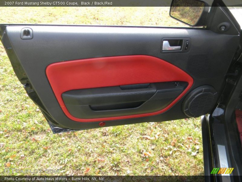 Black / Black/Red 2007 Ford Mustang Shelby GT500 Coupe