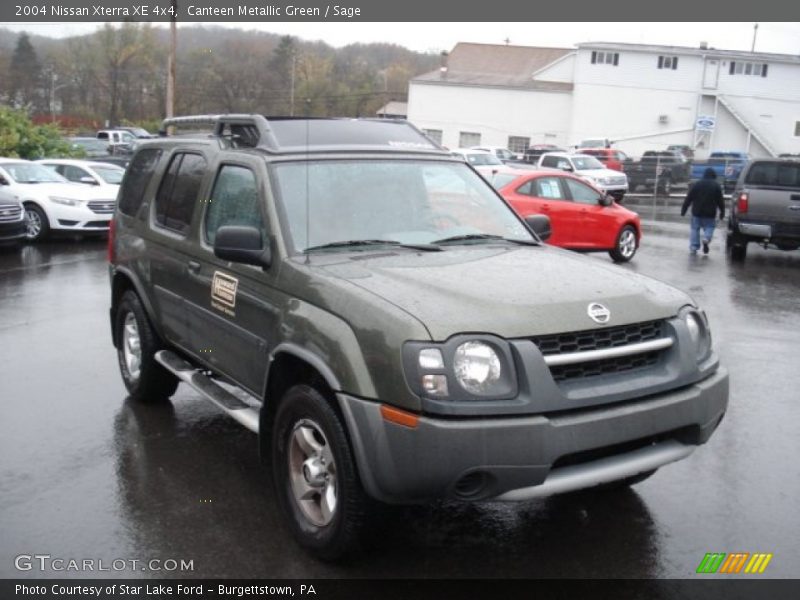 Canteen Metallic Green / Sage 2004 Nissan Xterra XE 4x4