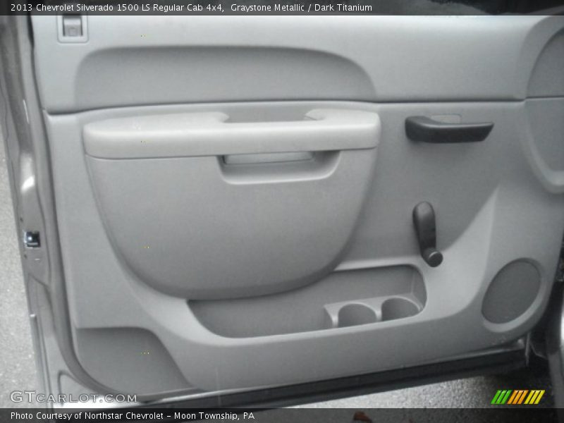 Graystone Metallic / Dark Titanium 2013 Chevrolet Silverado 1500 LS Regular Cab 4x4