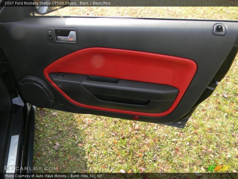Black / Black/Red 2007 Ford Mustang Shelby GT500 Coupe