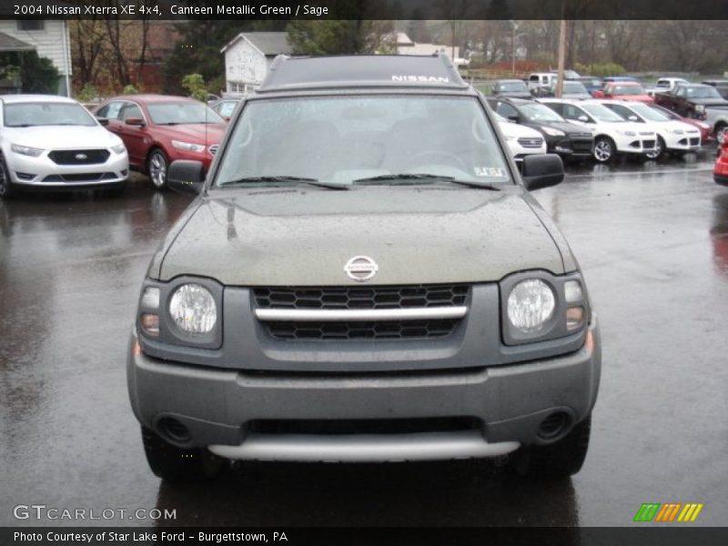 Canteen Metallic Green / Sage 2004 Nissan Xterra XE 4x4