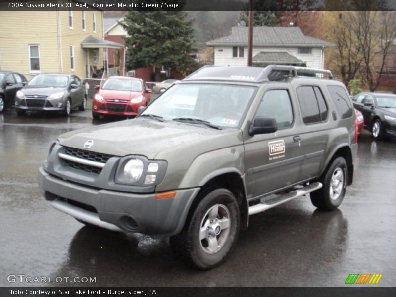 Canteen Metallic Green / Sage 2004 Nissan Xterra XE 4x4