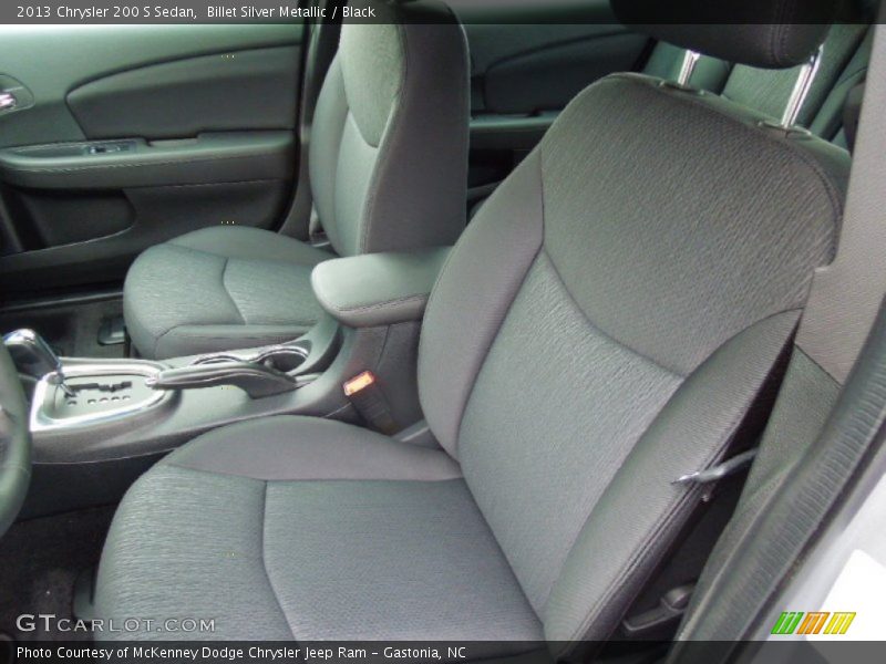 Billet Silver Metallic / Black 2013 Chrysler 200 S Sedan