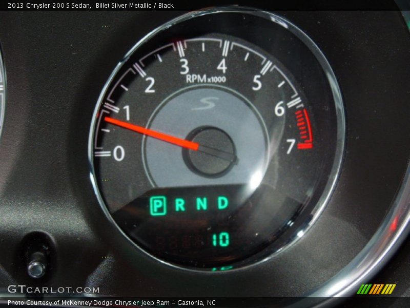 Billet Silver Metallic / Black 2013 Chrysler 200 S Sedan