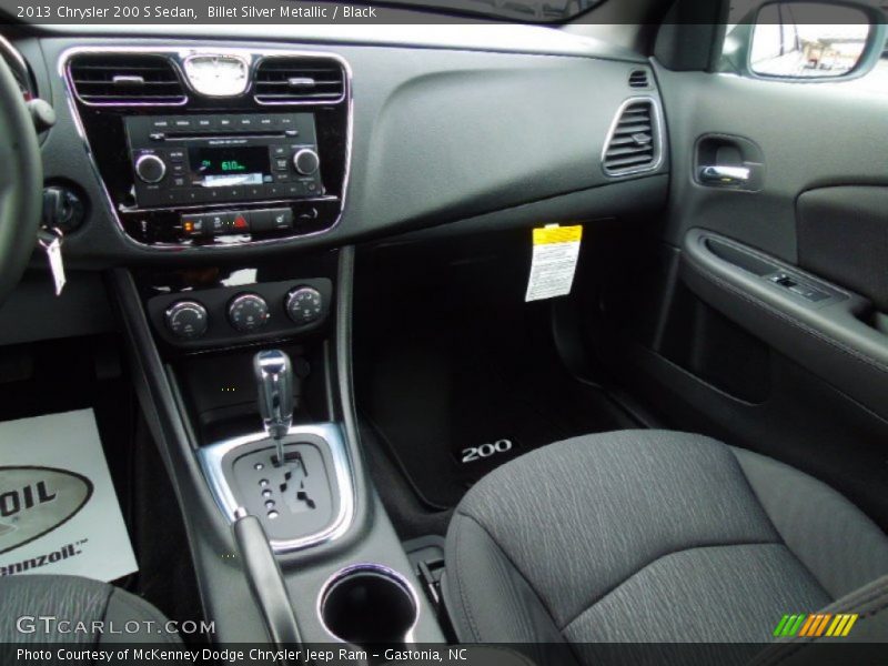 Billet Silver Metallic / Black 2013 Chrysler 200 S Sedan