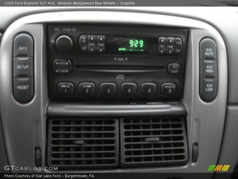 Medium Wedgewood Blue Metallic / Graphite 2005 Ford Explorer XLT 4x4