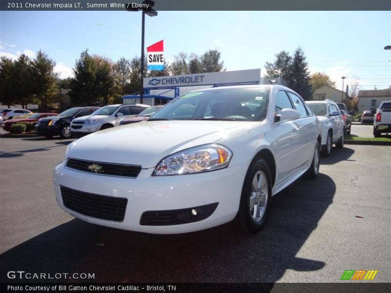 Summit White / Ebony 2011 Chevrolet Impala LT