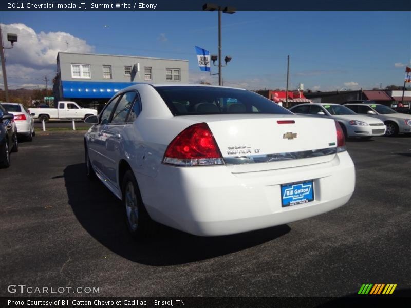 Summit White / Ebony 2011 Chevrolet Impala LT