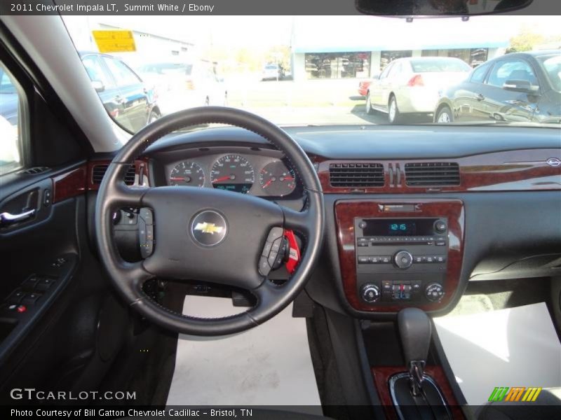 Summit White / Ebony 2011 Chevrolet Impala LT