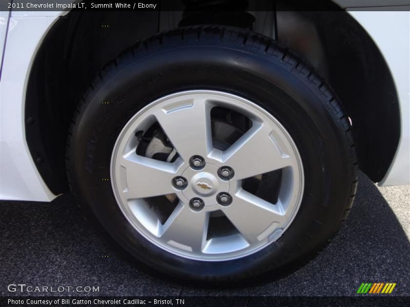 Summit White / Ebony 2011 Chevrolet Impala LT