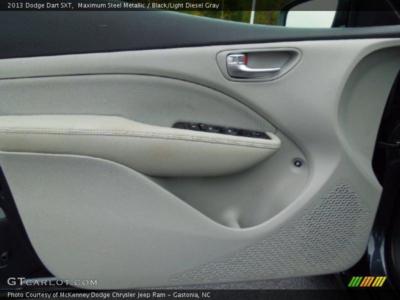 Maximum Steel Metallic / Black/Light Diesel Gray 2013 Dodge Dart SXT