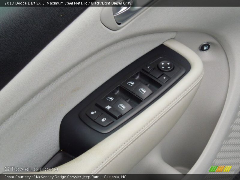 Maximum Steel Metallic / Black/Light Diesel Gray 2013 Dodge Dart SXT