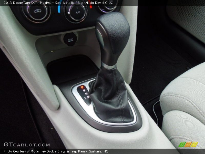 Maximum Steel Metallic / Black/Light Diesel Gray 2013 Dodge Dart SXT