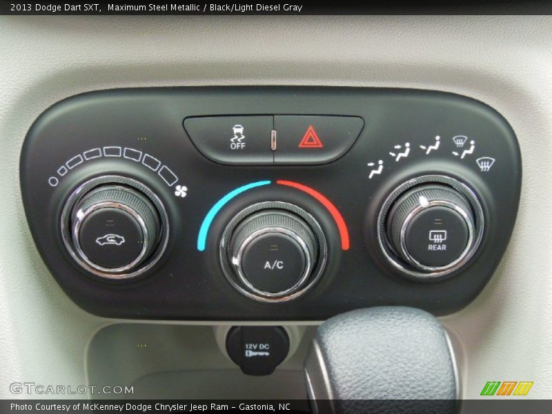 Maximum Steel Metallic / Black/Light Diesel Gray 2013 Dodge Dart SXT