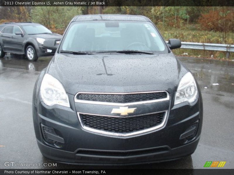 Ashen Gray Metallic / Jet Black 2013 Chevrolet Equinox LS
