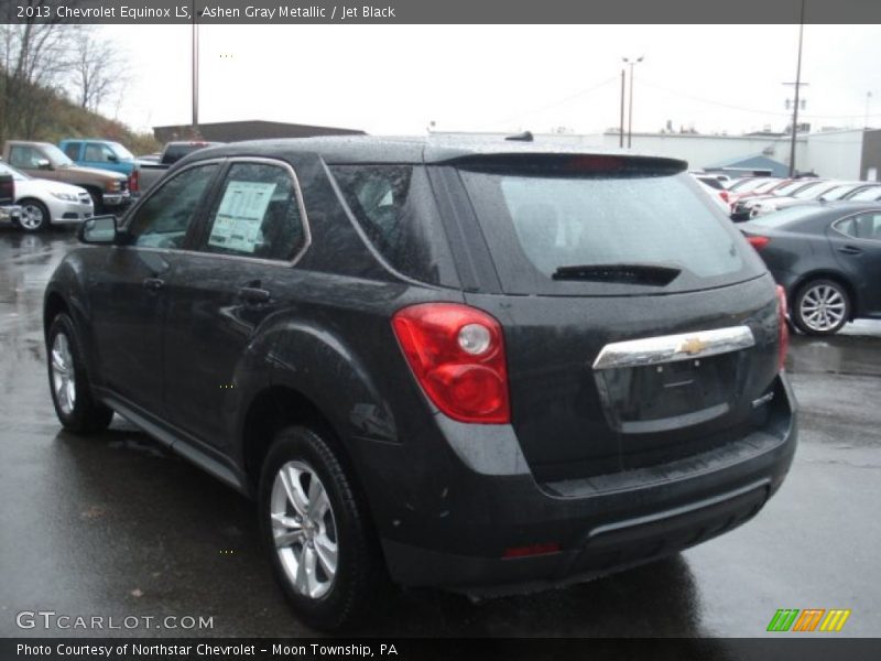 Ashen Gray Metallic / Jet Black 2013 Chevrolet Equinox LS