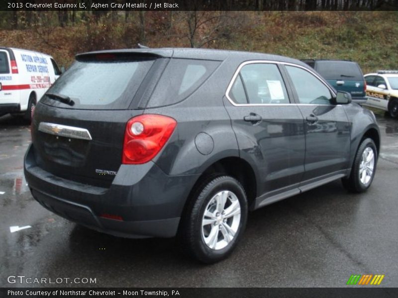 Ashen Gray Metallic / Jet Black 2013 Chevrolet Equinox LS