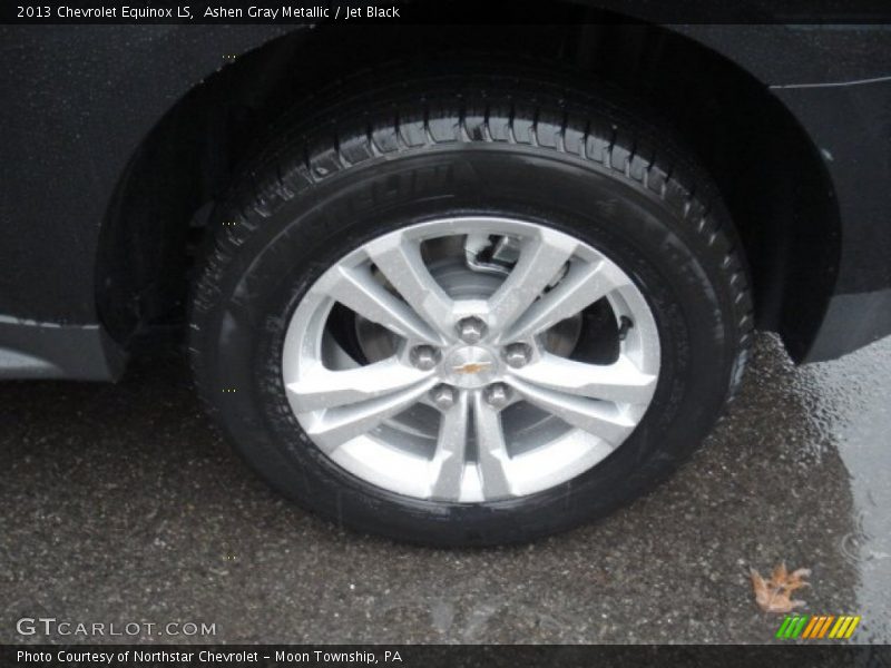Ashen Gray Metallic / Jet Black 2013 Chevrolet Equinox LS