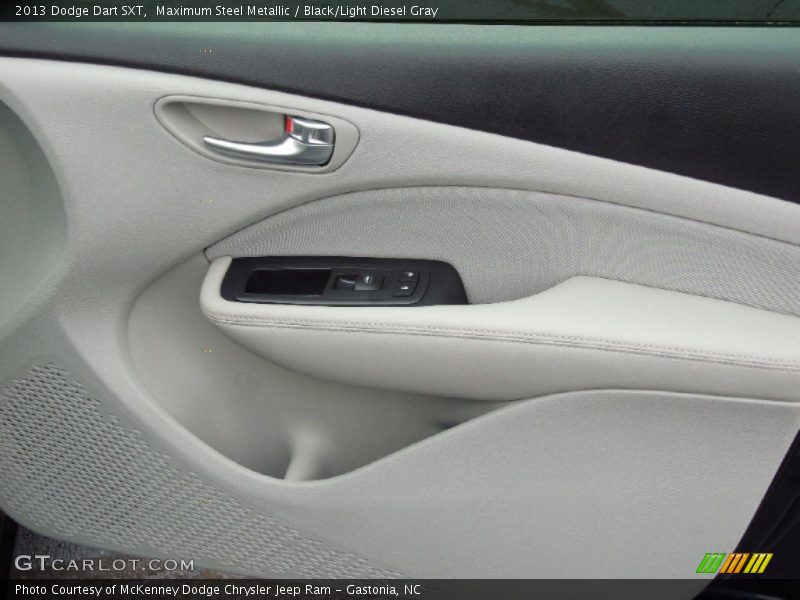 Maximum Steel Metallic / Black/Light Diesel Gray 2013 Dodge Dart SXT
