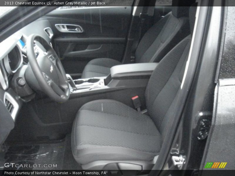 Ashen Gray Metallic / Jet Black 2013 Chevrolet Equinox LS