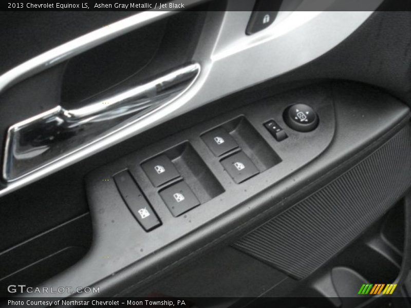 Ashen Gray Metallic / Jet Black 2013 Chevrolet Equinox LS