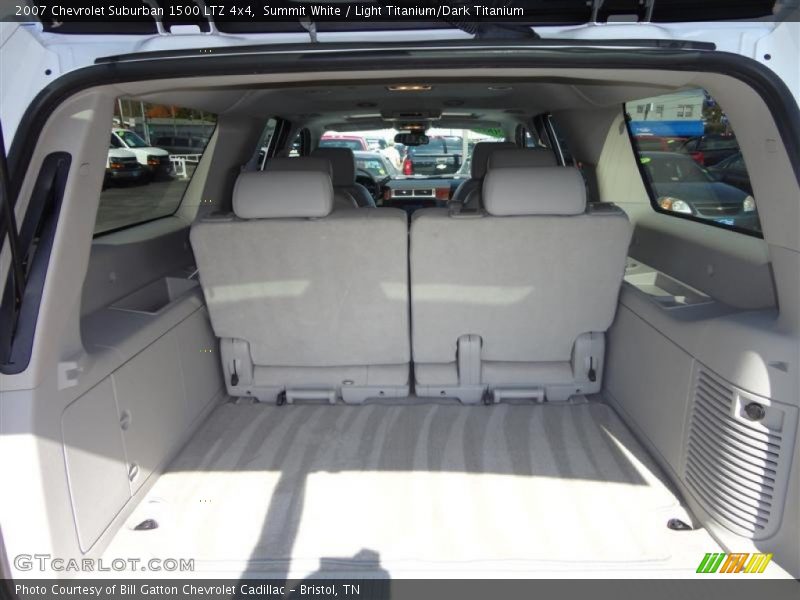 Summit White / Light Titanium/Dark Titanium 2007 Chevrolet Suburban 1500 LTZ 4x4
