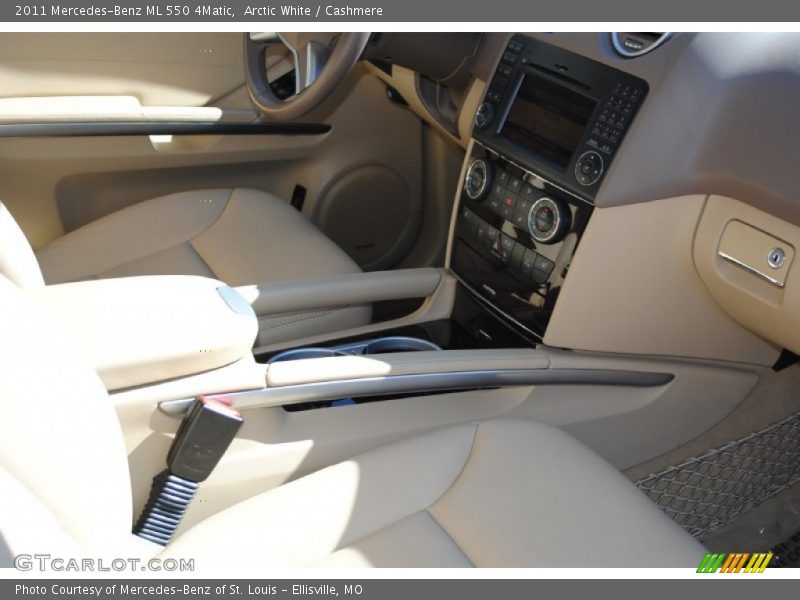 Arctic White / Cashmere 2011 Mercedes-Benz ML 550 4Matic