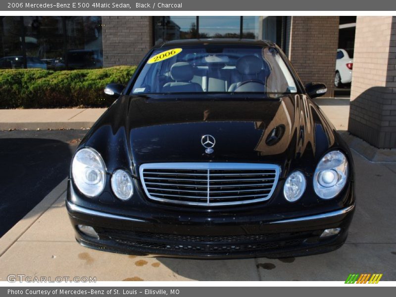 Black / Charcoal 2006 Mercedes-Benz E 500 4Matic Sedan