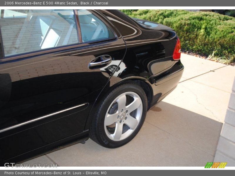 Black / Charcoal 2006 Mercedes-Benz E 500 4Matic Sedan