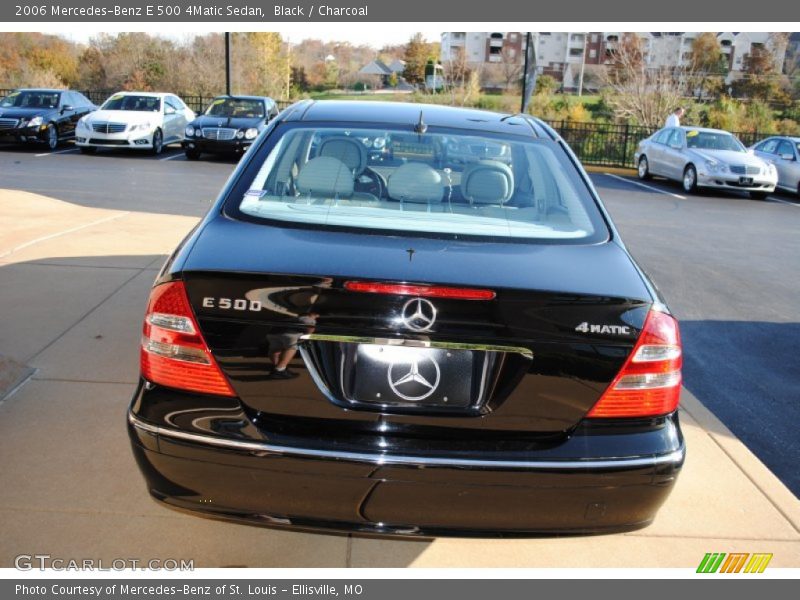Black / Charcoal 2006 Mercedes-Benz E 500 4Matic Sedan