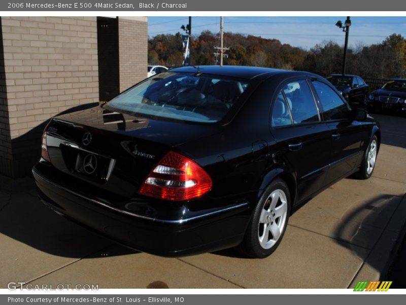 Black / Charcoal 2006 Mercedes-Benz E 500 4Matic Sedan