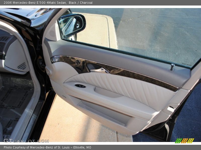 Black / Charcoal 2006 Mercedes-Benz E 500 4Matic Sedan