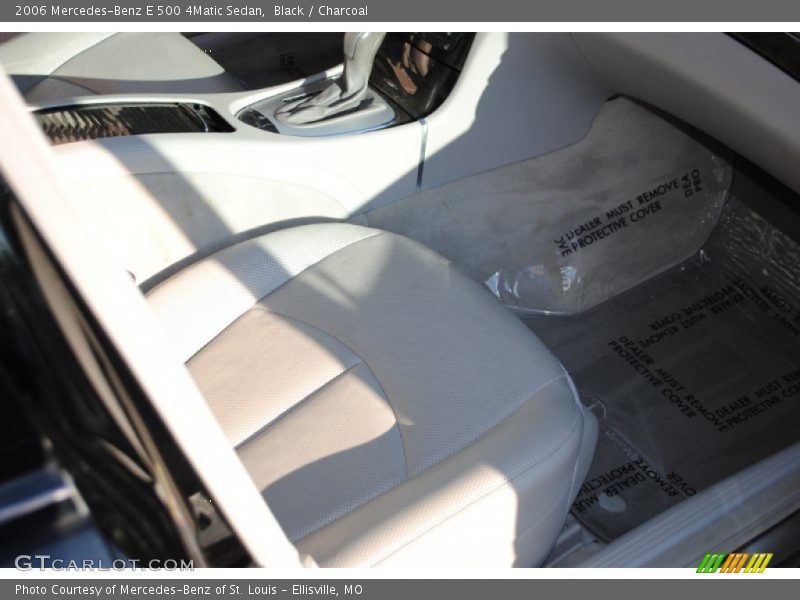 Black / Charcoal 2006 Mercedes-Benz E 500 4Matic Sedan