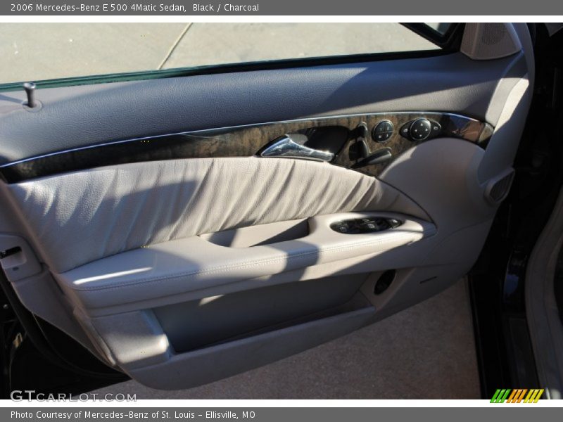 Black / Charcoal 2006 Mercedes-Benz E 500 4Matic Sedan