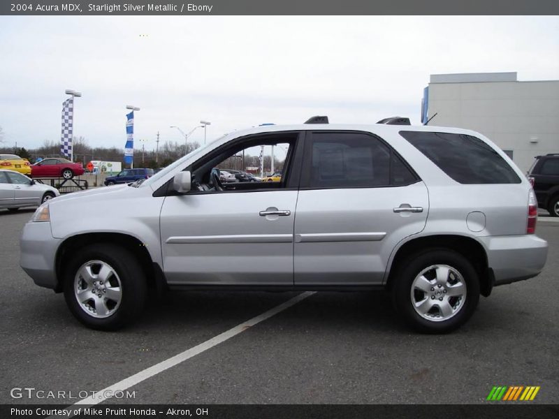 Starlight Silver Metallic / Ebony 2004 Acura MDX