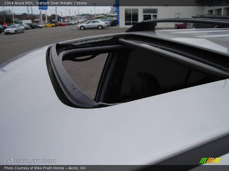 Starlight Silver Metallic / Ebony 2004 Acura MDX