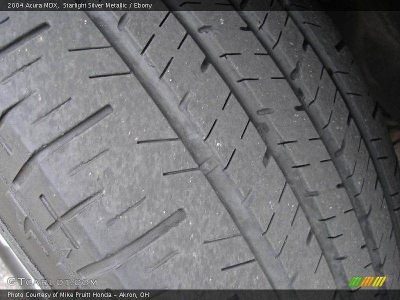 Starlight Silver Metallic / Ebony 2004 Acura MDX