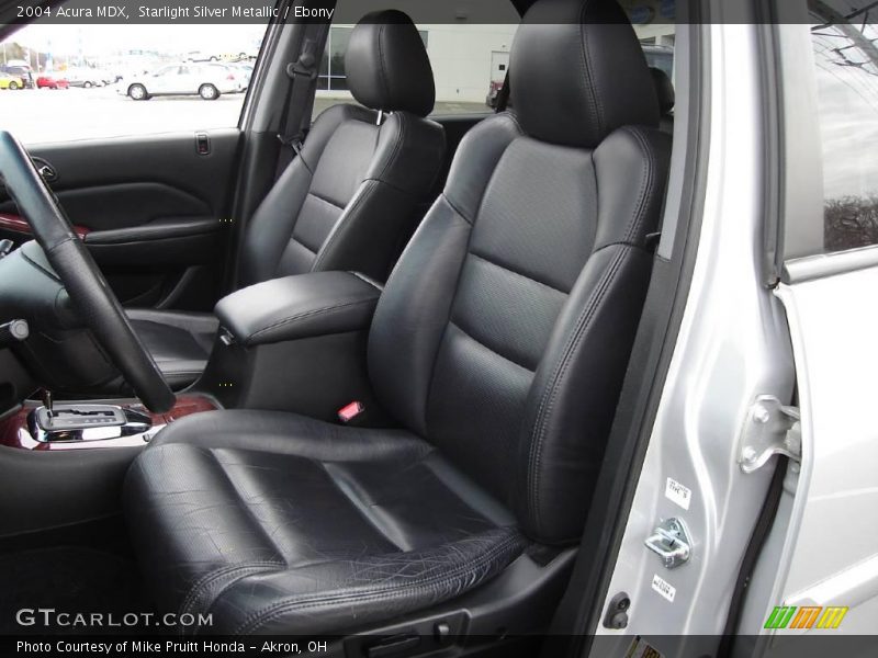 Starlight Silver Metallic / Ebony 2004 Acura MDX