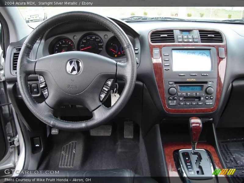 Starlight Silver Metallic / Ebony 2004 Acura MDX