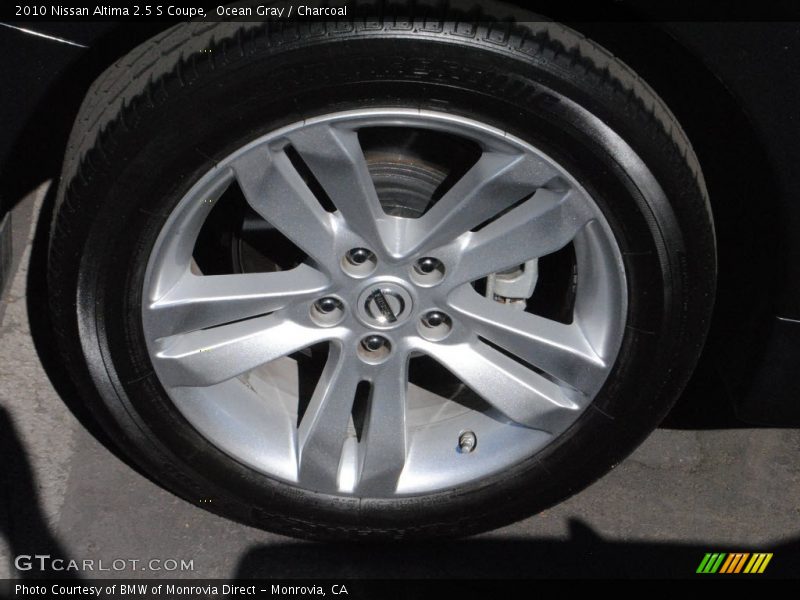 Ocean Gray / Charcoal 2010 Nissan Altima 2.5 S Coupe