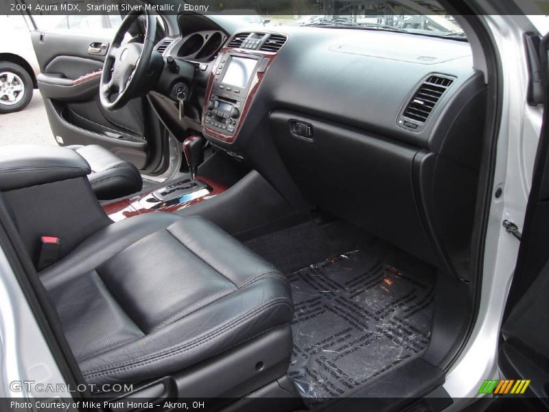 Starlight Silver Metallic / Ebony 2004 Acura MDX