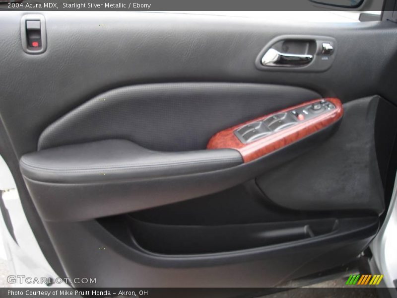 Starlight Silver Metallic / Ebony 2004 Acura MDX