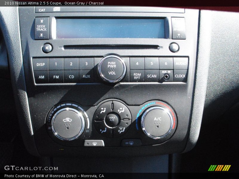 Ocean Gray / Charcoal 2010 Nissan Altima 2.5 S Coupe