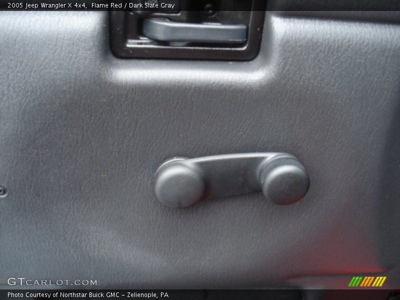 Flame Red / Dark Slate Gray 2005 Jeep Wrangler X 4x4