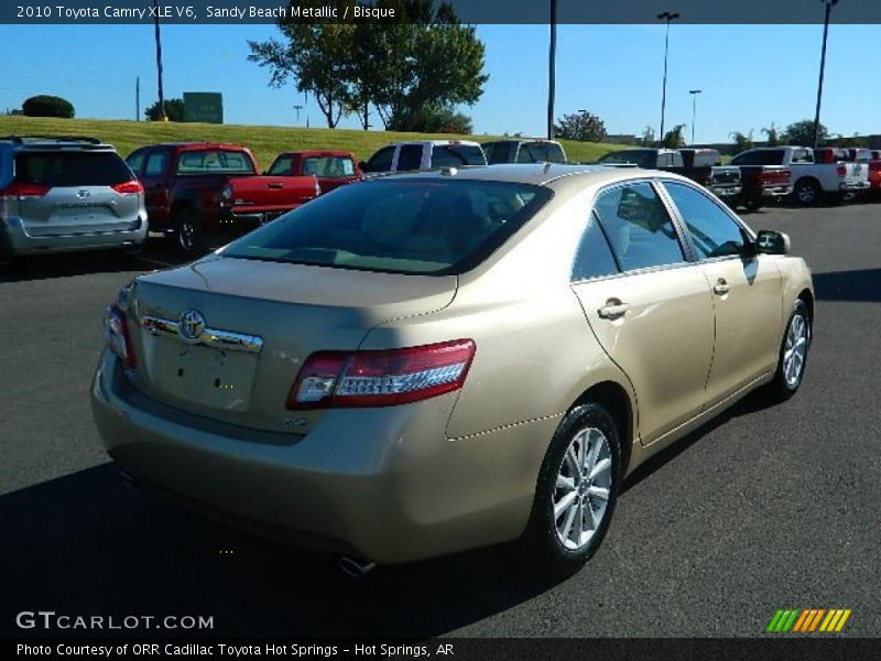 Sandy Beach Metallic / Bisque 2010 Toyota Camry XLE V6