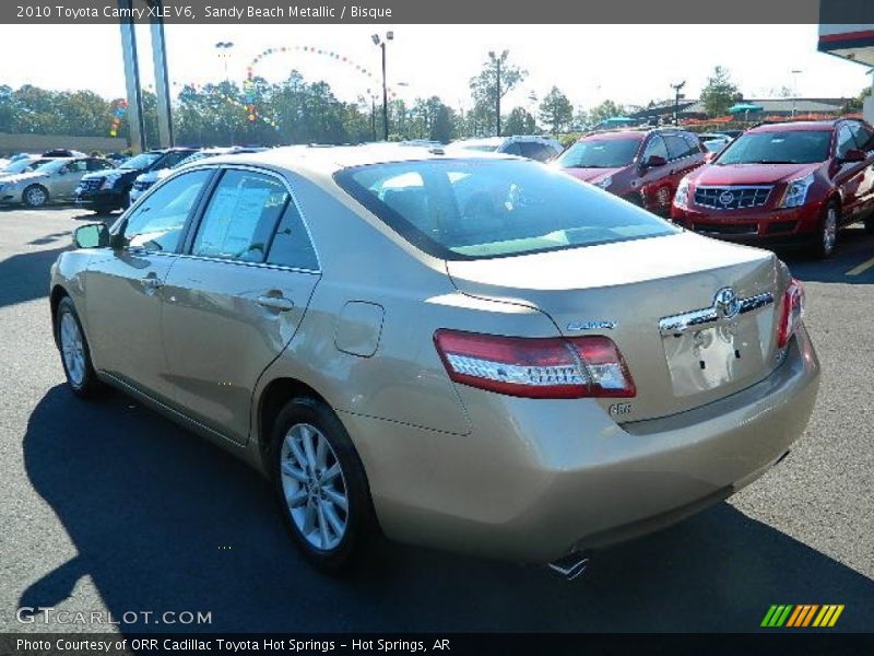 Sandy Beach Metallic / Bisque 2010 Toyota Camry XLE V6